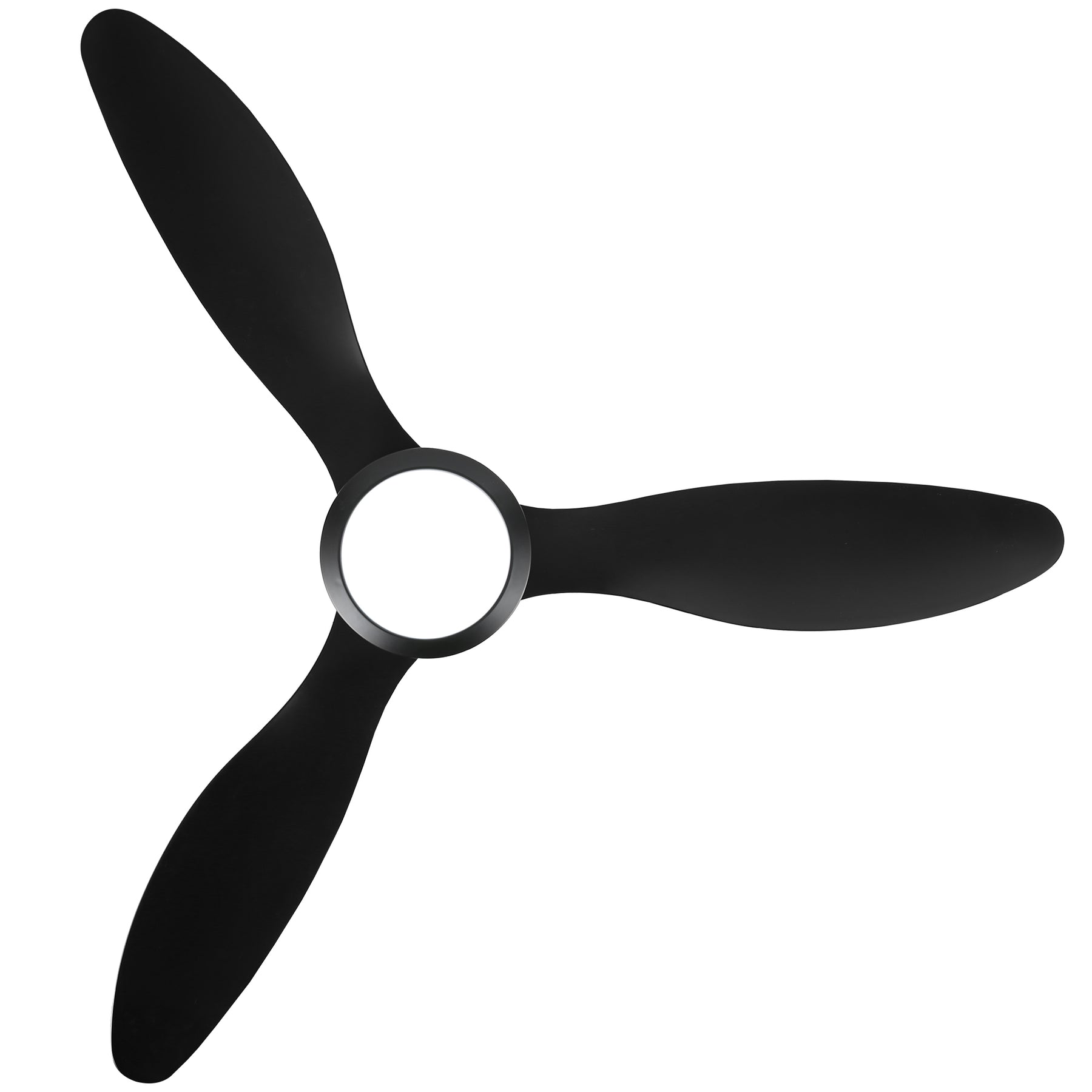 Ovios 52‘’ Remote Control Ceiling Fan Reversible 3 Blades with LED Light and 6 Wind Speeds, DC Motor
