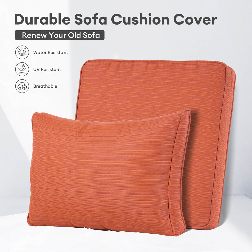 Ovios New Vultros Series Replacement Seat, Back Cushion Cover(Refer to the Dimension in Description,Only cover)