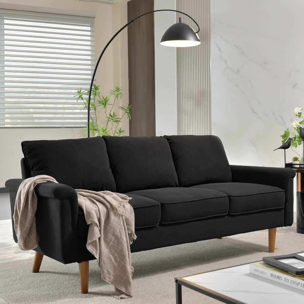 Ovios Living Room 71.65'' Wide 3-Seats Sofa Multiple Colour