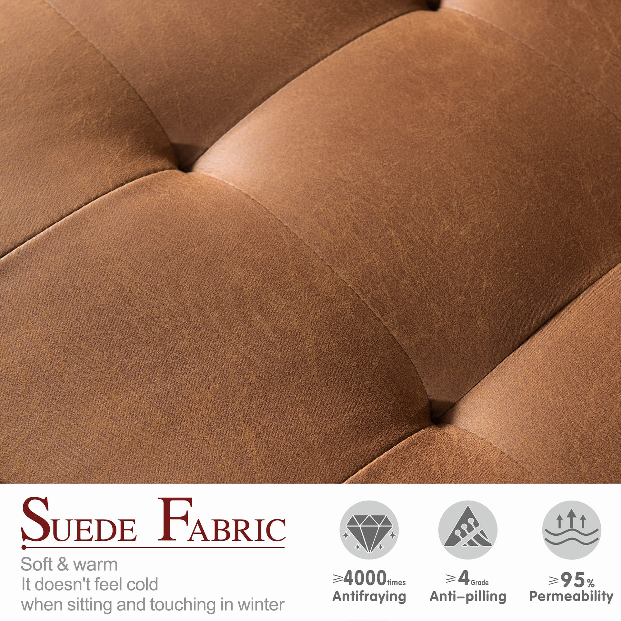 suede leather upholstery fabric for sofa