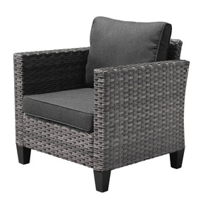 Ovios Patio Chairs New Vultros 2-Piece High Back Square Shape Armrest