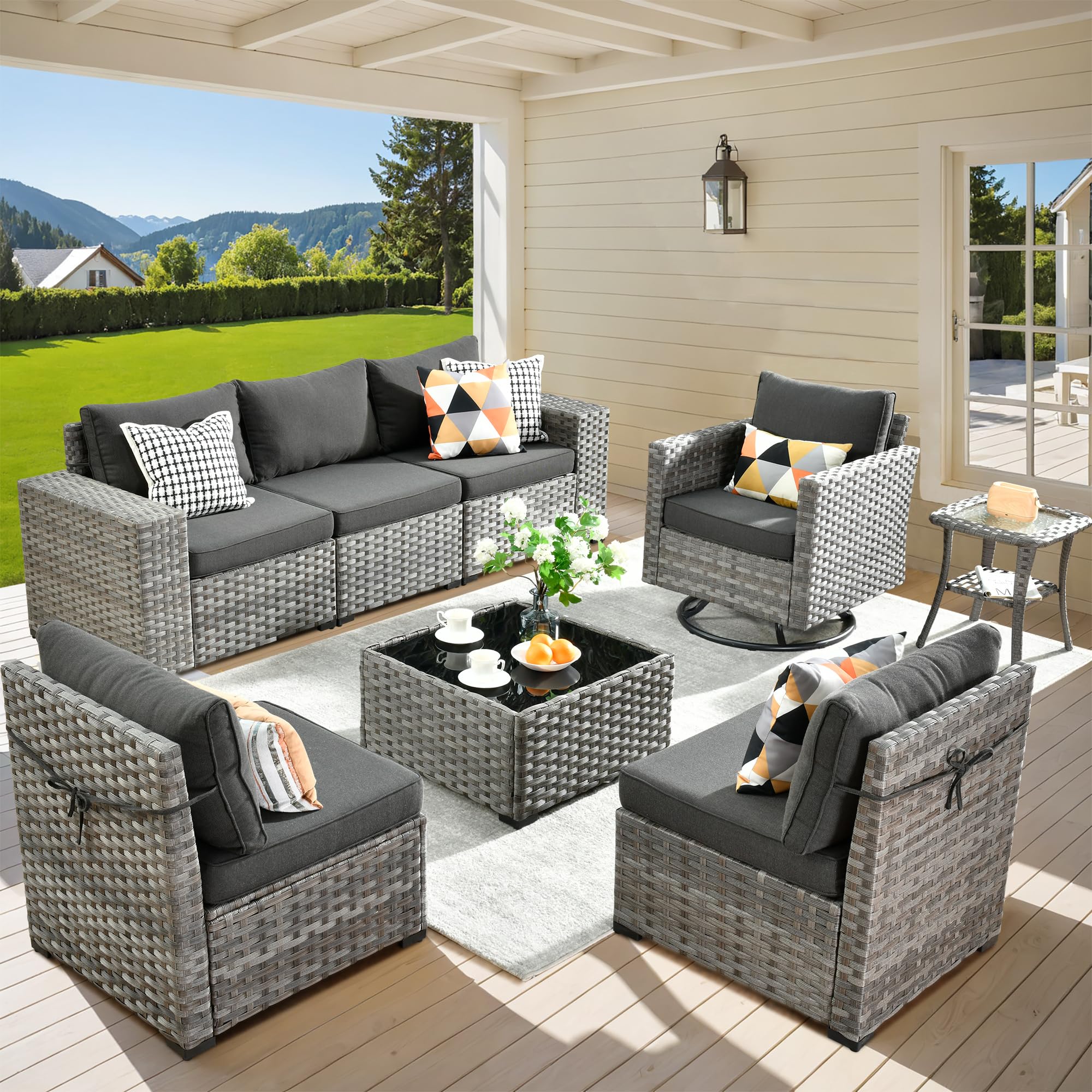 Garden Furniture Diy Lounge Couch Outdoor Sectional Sofa Diy Modular Outdoor  Seating Sectional Sofa, image size:2000x2000