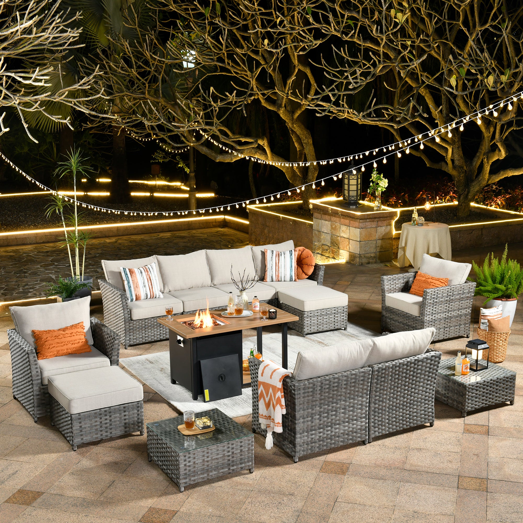 Costco Outdoor Patio Table With Fire Pit Fire Pit Costco Balcony