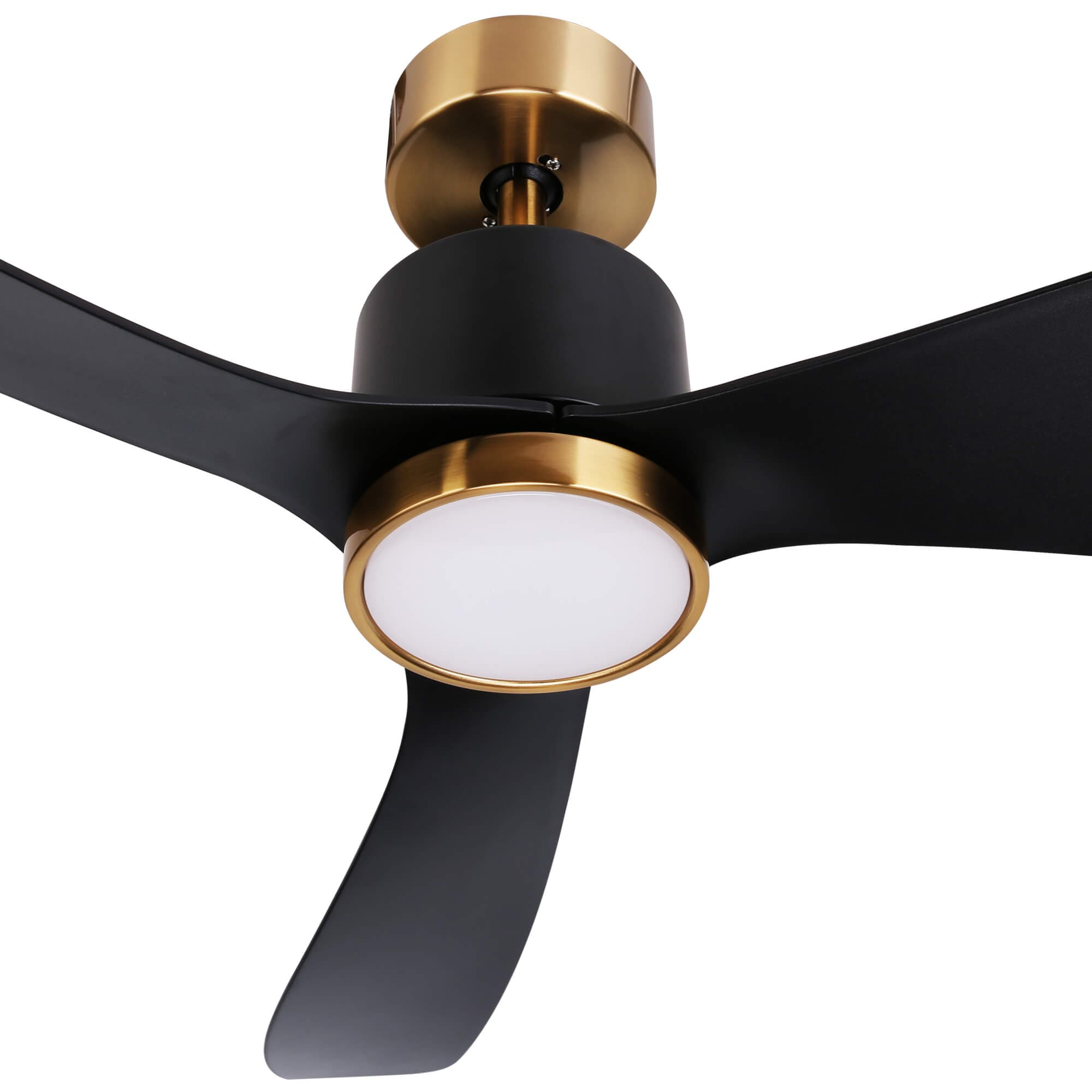 Ovios 52‘’ Ceiling Fan Reversible 3 Blades with Remote Control Lights, DC Motor