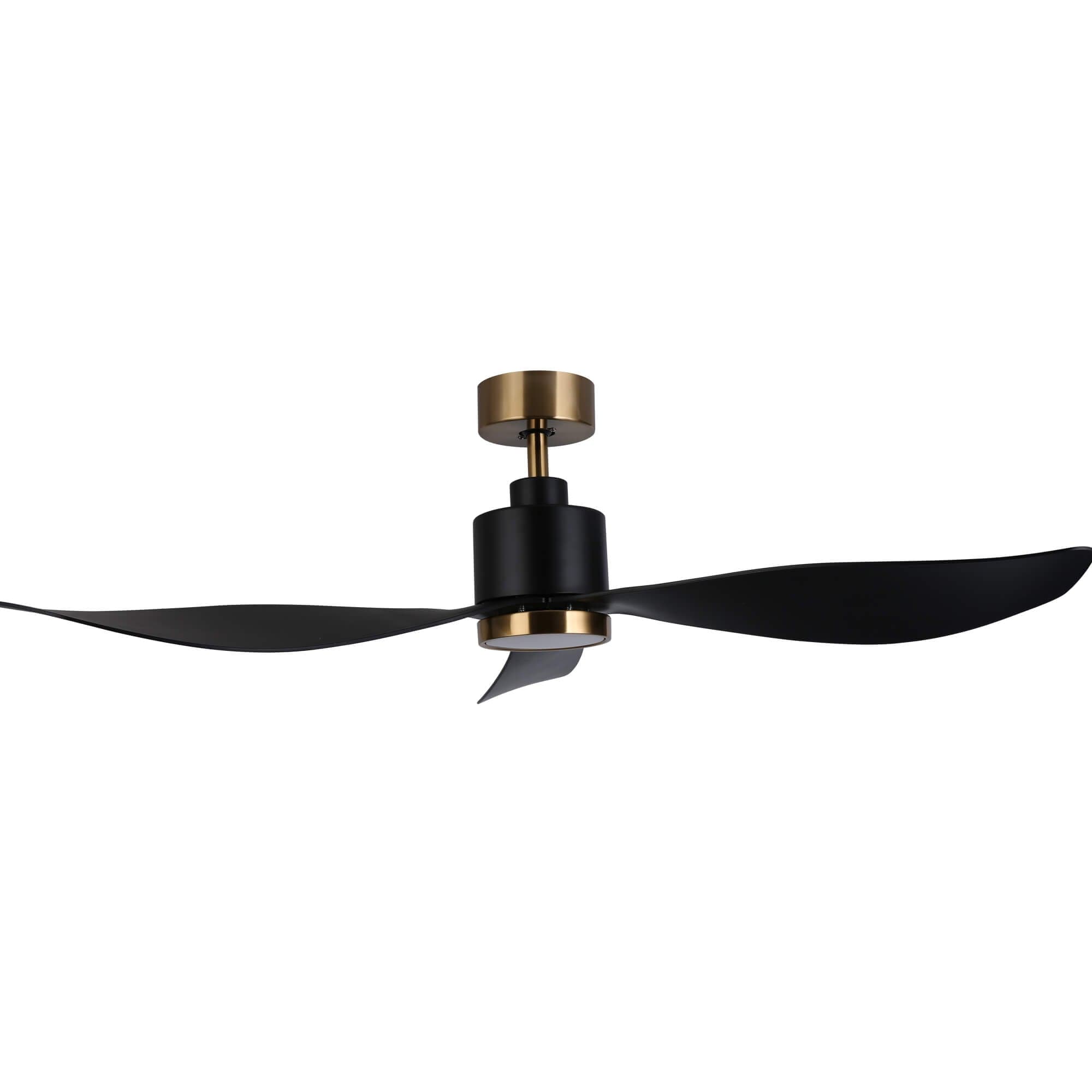 Ovios 52‘’ Ceiling Fan Reversible 3 Blades with Remote Control Lights, DC Motor