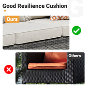 #Color_Grey Wicker Beige Cushion|#Finish_Light Grey Wicker A