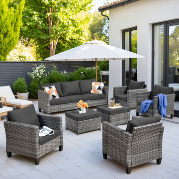 Outdoor Dining Wayfair Rattan Garden Furniture Wicker Patio