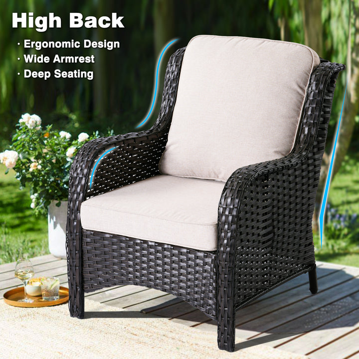 #Color_Brown Wicker Beige Cushion|#Finish_Brown Wicker A