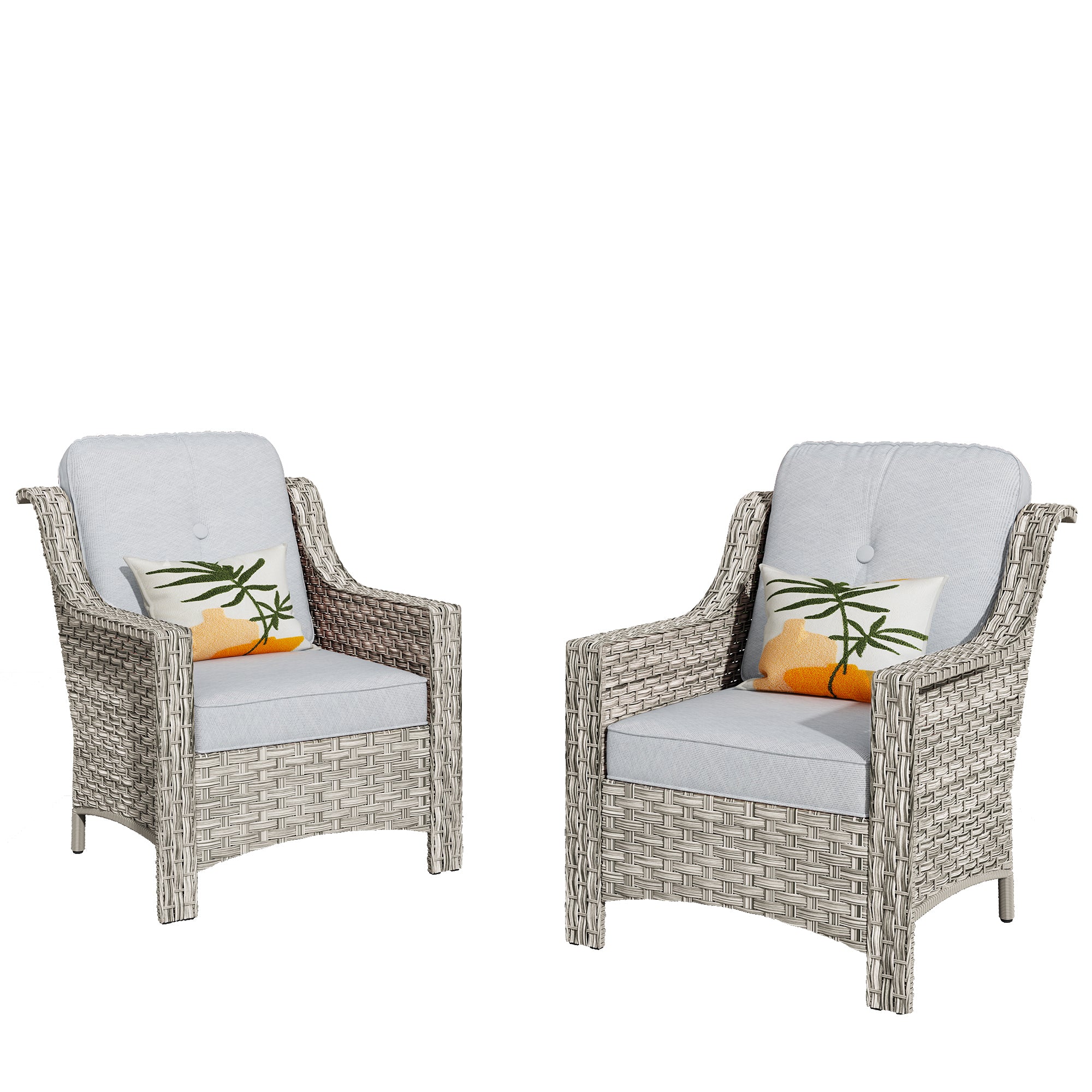 Ovios Outdoor Single Chair * 2,PAD Series