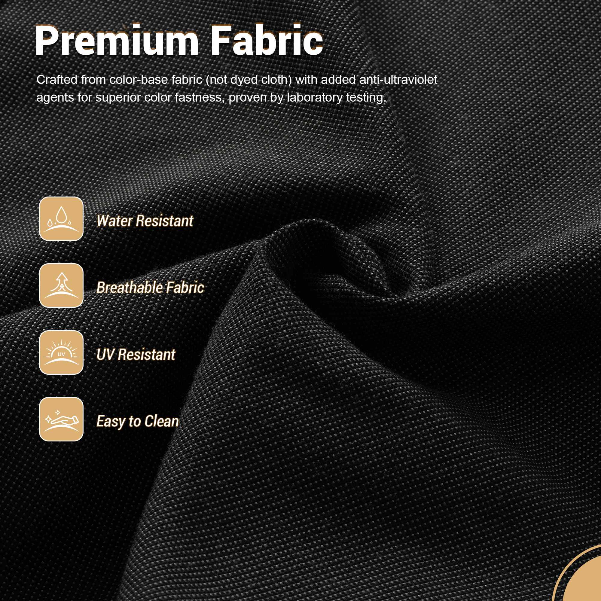 OVIOS Wicker Patio Conversation Set with Fire Pit Table & Glowing Coffee Table