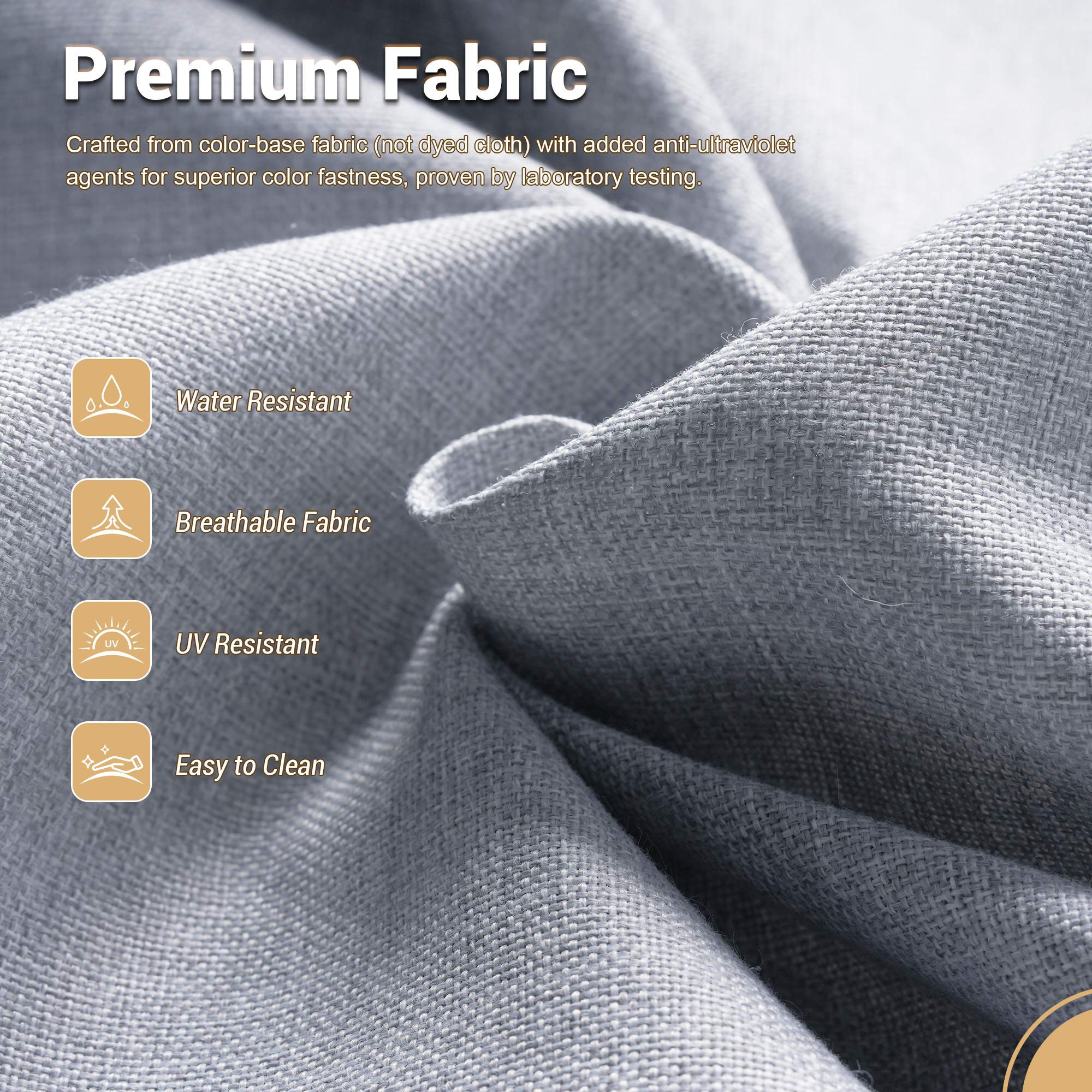 OVIOS Wicker Patio Conversation Set with Fire Pit Table & Glowing Coffee Table