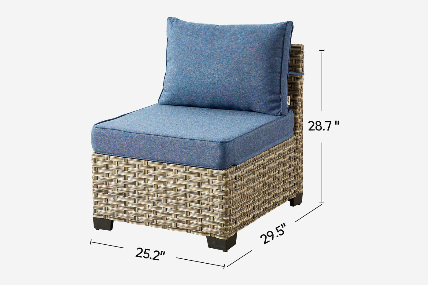 Armless Chair