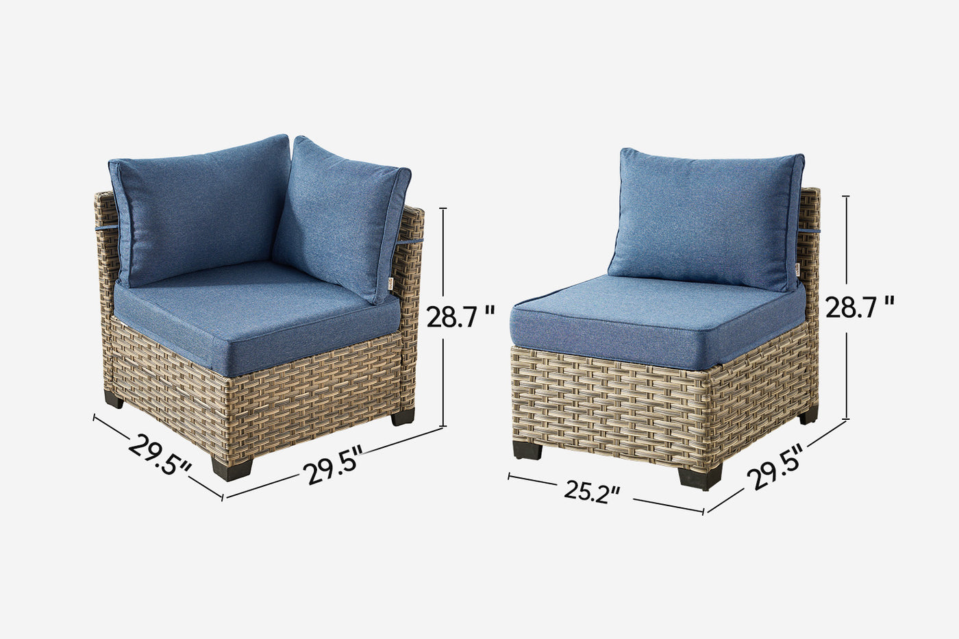 Armless Chair