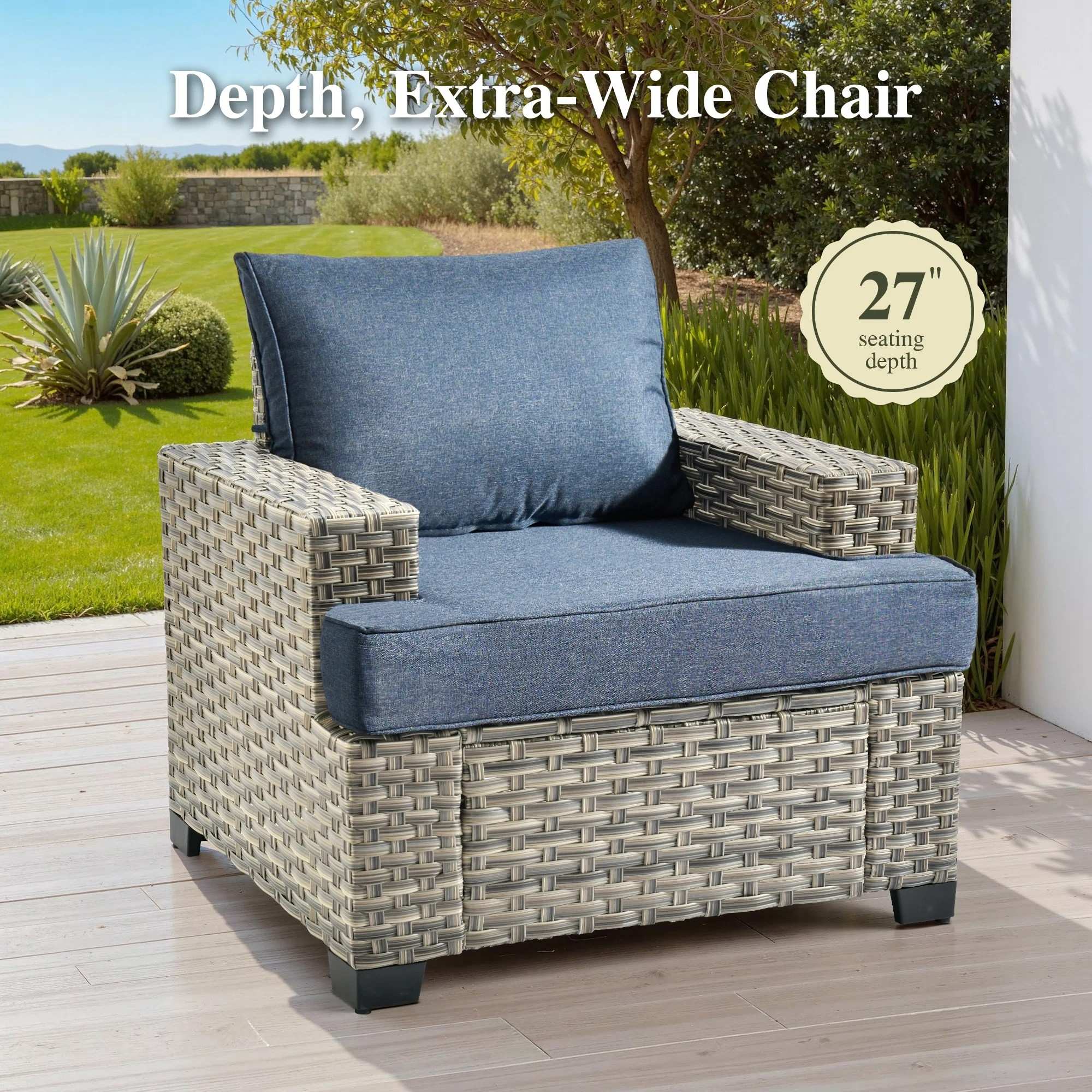 TBS Series - Sectional Patio Furniture Set 8-Piece