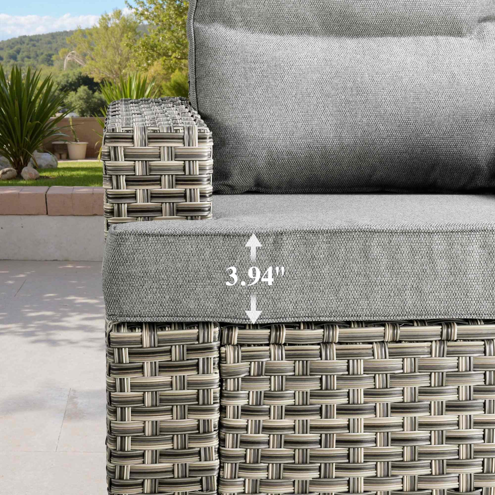 TBS Series - Sectional Patio Furniture Set 8-Piece