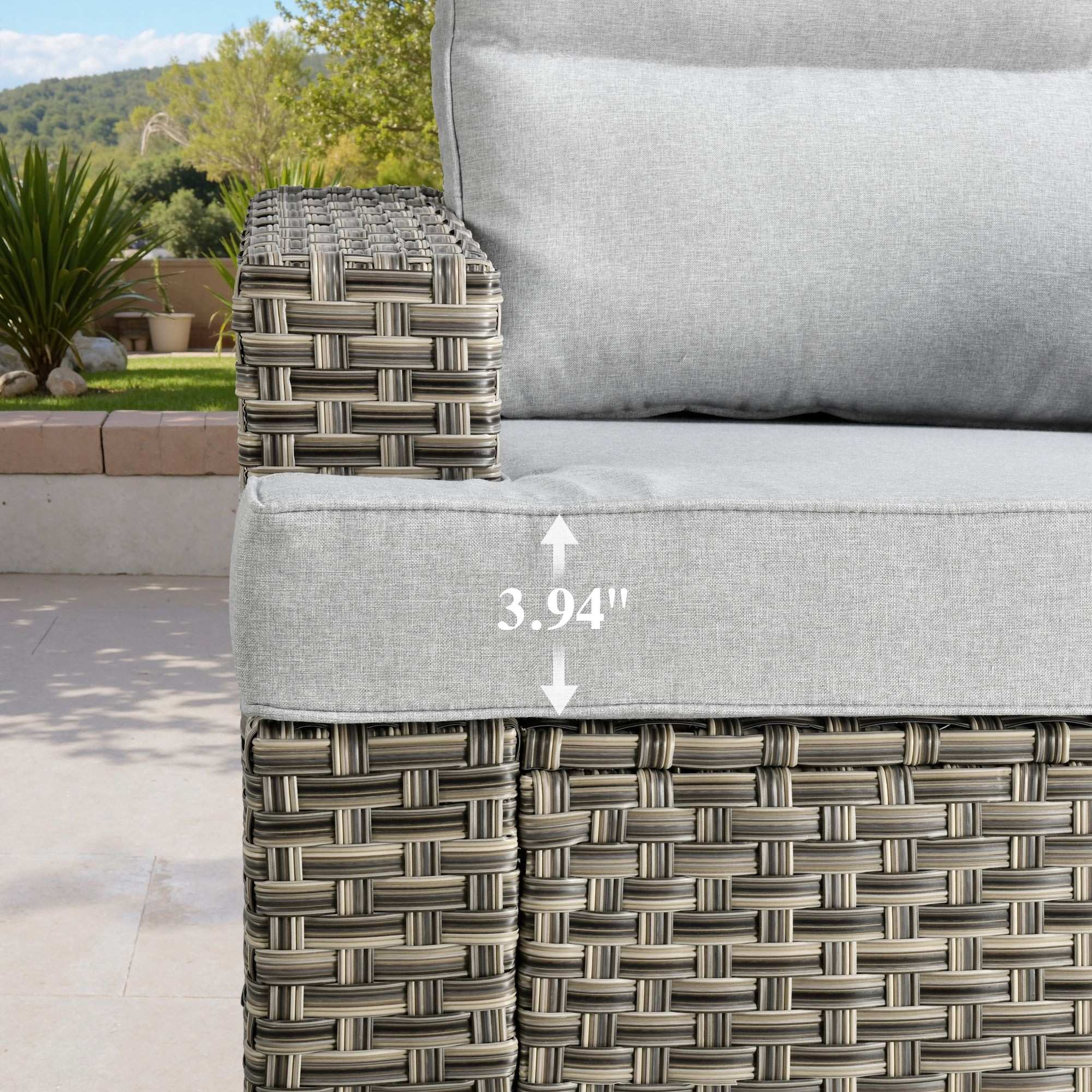 TBS Series - Sectional Patio Furniture Set 8-Piece