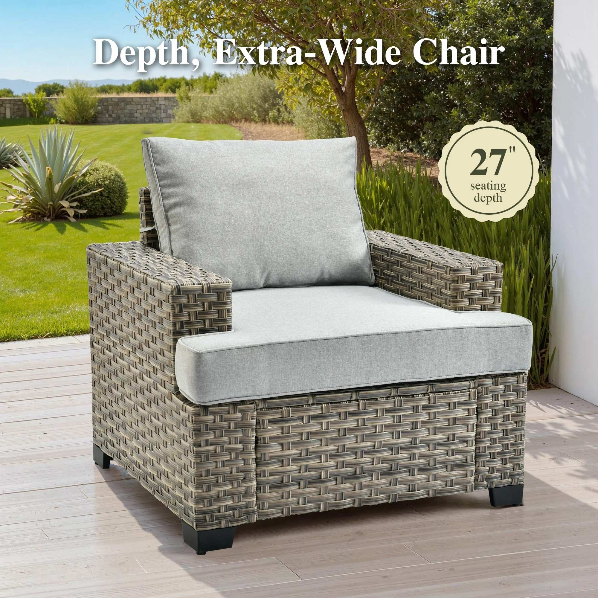 TBS Series - Sectional Patio Furniture Set 8-Piece