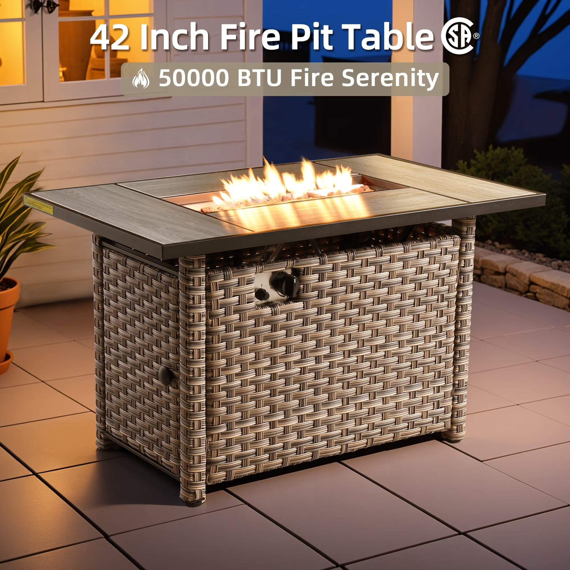 TBS Series - Sectional Patio Furniture Set 8-Piece