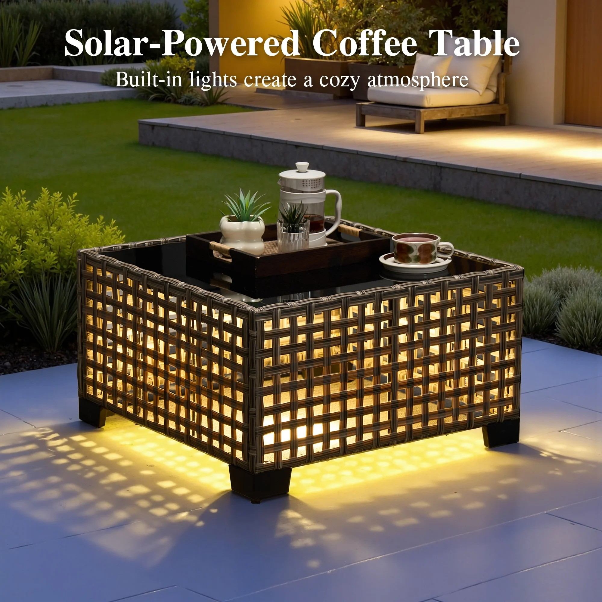 TBS Series - Sectional Patio Furniture Set 8-Piece