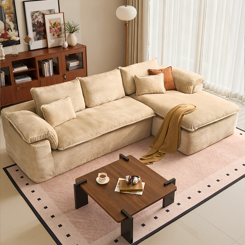 OVIOS 105" Modular Sectional Sofa with Chaise,Deep Seat Cloud Couch, Modern L-Shape