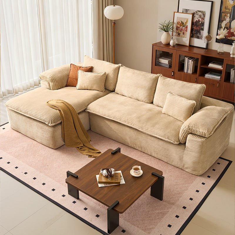 OVIOS 105" Modular Sectional Sofa with Chaise,Deep Seat Cloud Couch, Modern L-Shape