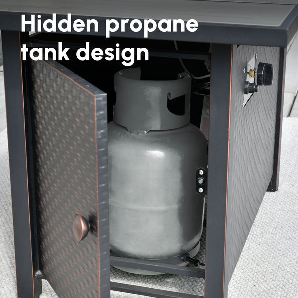 Hidden Propane Tank Design