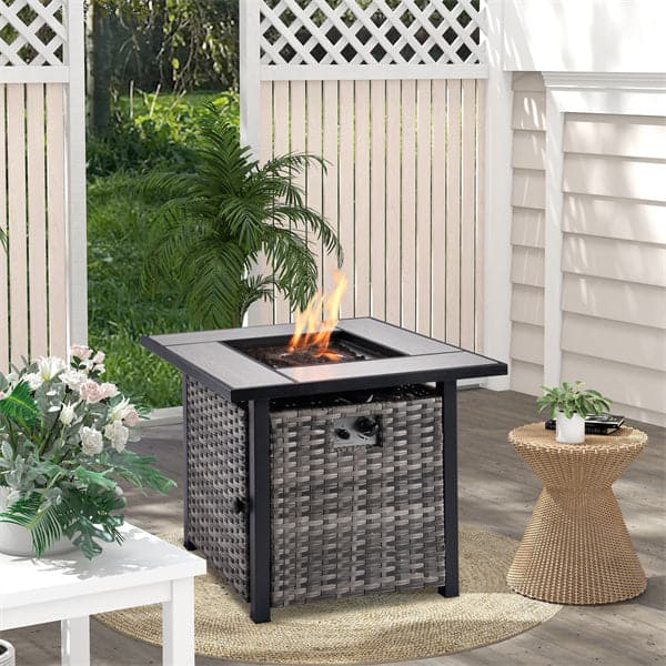 Ovios Patio Outdoor 30'' Fire Pit Table
