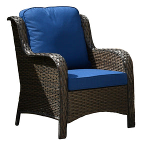 Ovios Patio Conversation Set 10-Piece with Rocking Chairs and Table Kenard