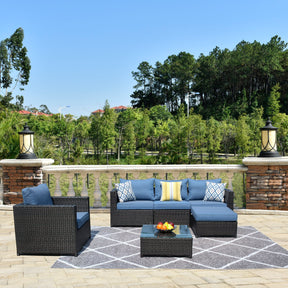 Ovios Patio Furniture Set Bigger Size 6-Piece, King Series,, No Assembly Required
