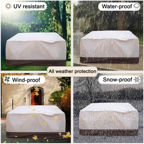 Ovios Outdoor Sofa Cover Waterproof for Vultros Series (Refer to the Dimension in Description)