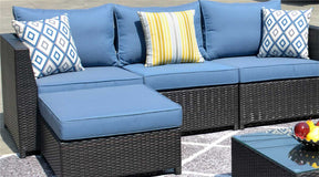 Ovios Patio Furniture Set Bigger Size 6-Piece, King Series,, No Assembly Required