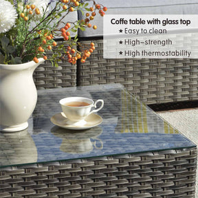 Ovios Patio Furniture Set Bigger Size 6-Piece, King Series,, No Assembly Required