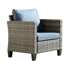 Ovios Patio Furniture Set New Vultros 7-Piece High Back with Cushions