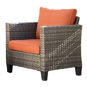 Ovios Patio Furniture Set New Vultros 7-Piece High Back with Cushions