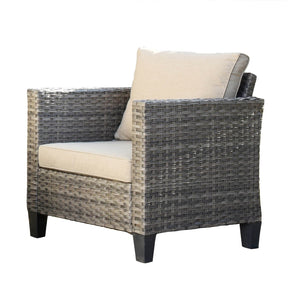 Ovios Patio Furniture Set New Vultros 7-Piece High Back with Cushions