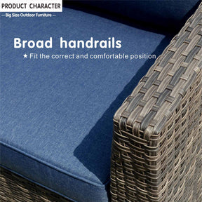 Ovios Patio Furniture Set Bigger Size 6-Piece, King Series,, No Assembly Required