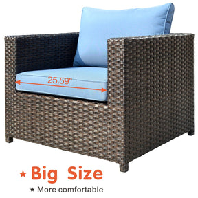Ovios Patio Furniture Set Bigger Size 12-Piece, King Series, No Assembly Required