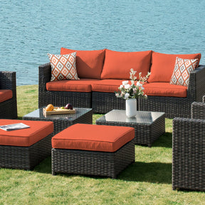 Ovios Patio Furniture Set Bigger Size 12-Piece, King Series, No Assembly Required