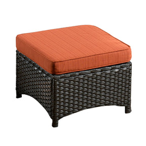 Ovios Patio 6-Piece Conversation Set with 42'' Rectangle Propane Fire Pit Table Kenard
