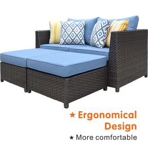 Ovios Patio Furniture Set Bigger Size 12-Piece, King Series, No Assembly Required