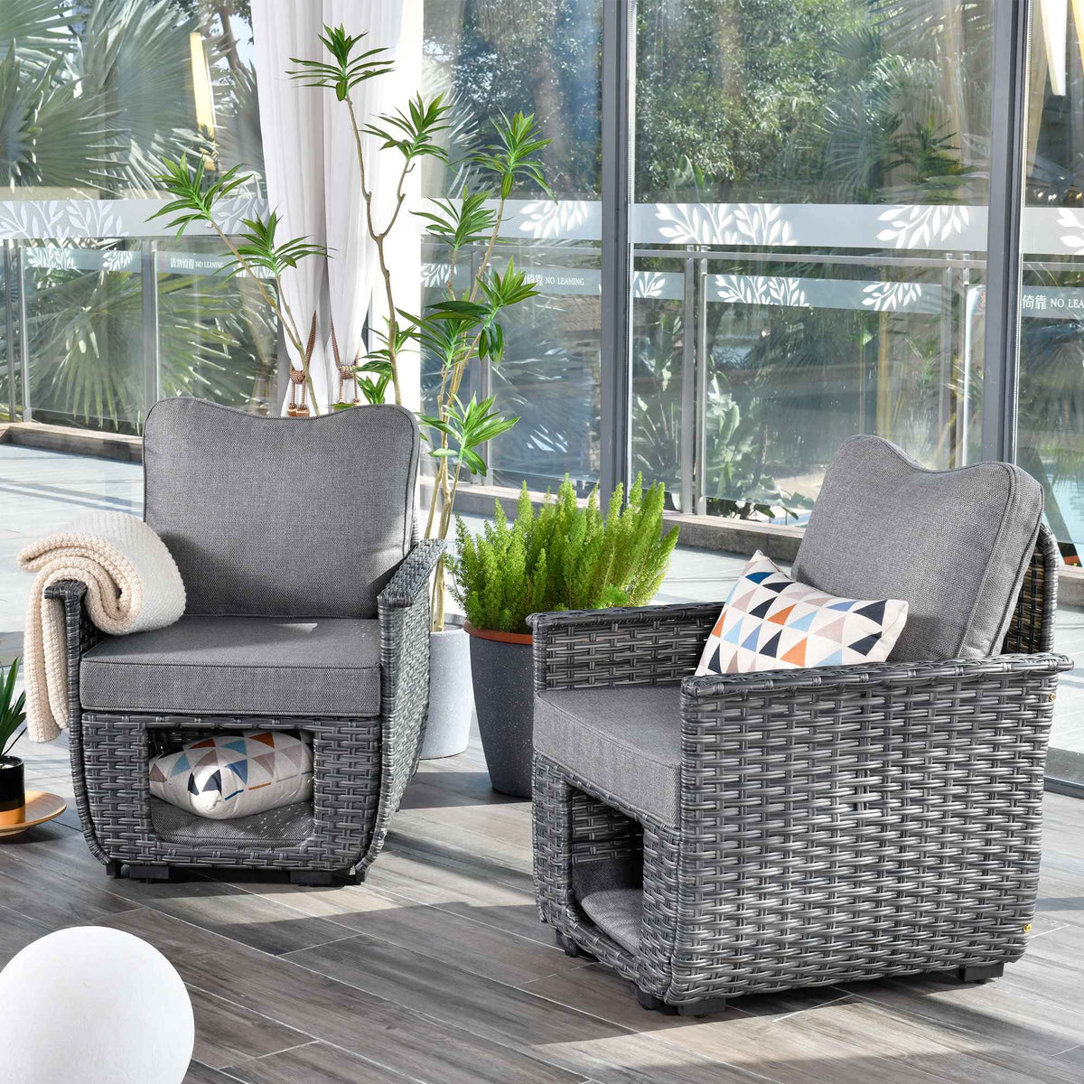 #color_Dark Grey Wicker Dark Grey Cushion