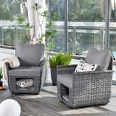 #color_Dark Grey Wicker Dark Grey Cushion