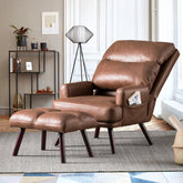 #Color_Suede Fabric Dark Brown