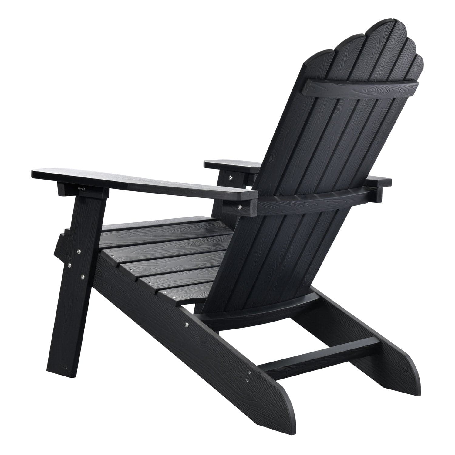 Ovios Outdoor Chairs 2-Piece Adirondack Transitional Style