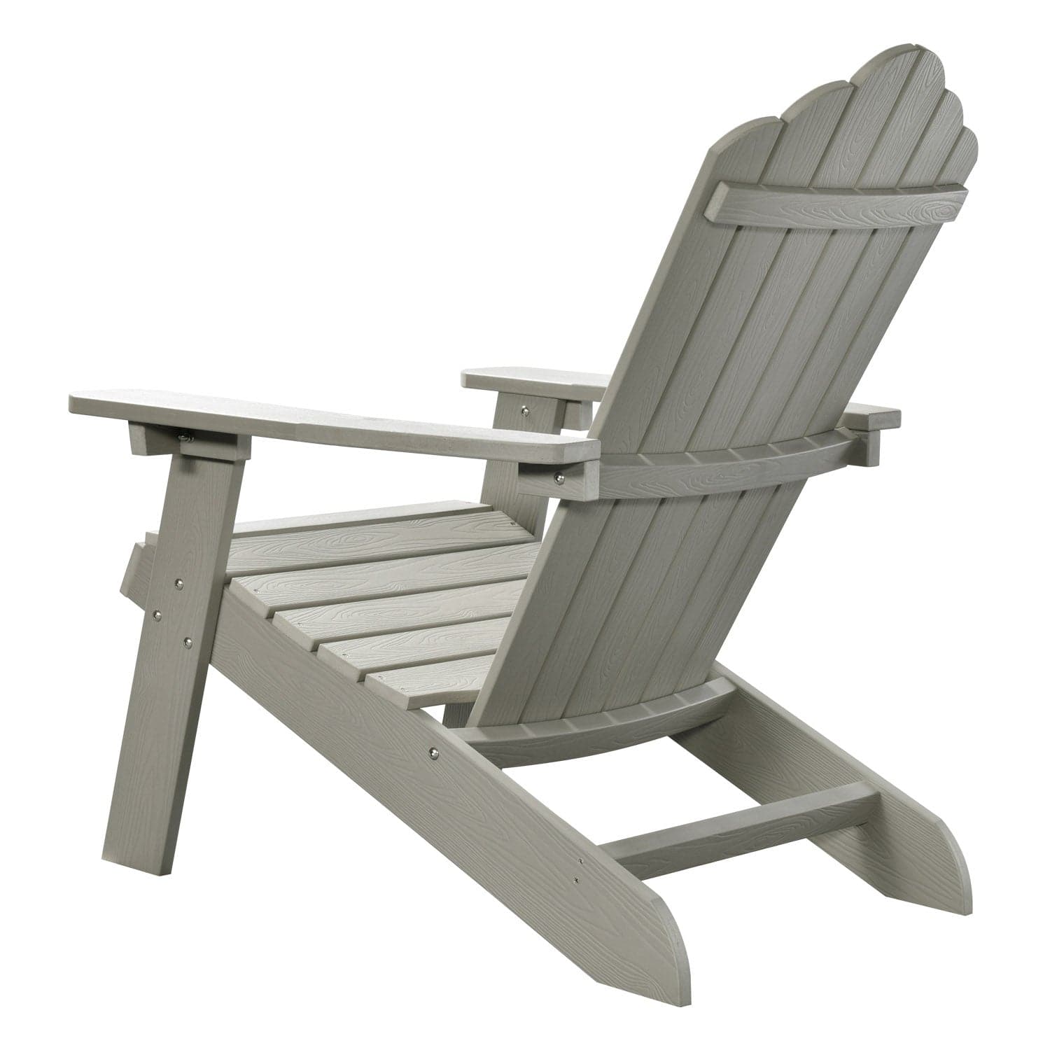 Ovios Outdoor Chairs 2-Piece Adirondack Transitional Style