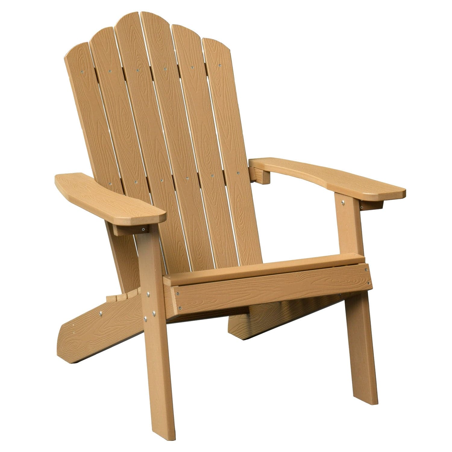 Ovios Outdoor Chairs 2-Piece Adirondack Transitional Style