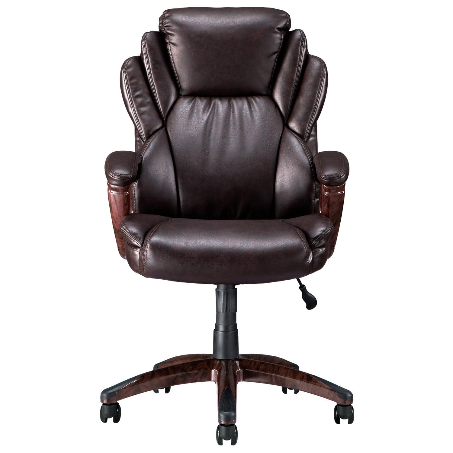 Ovios Executive Office Chair, High Back Desk Chair, Leather Computer Desk Chair For Home Office