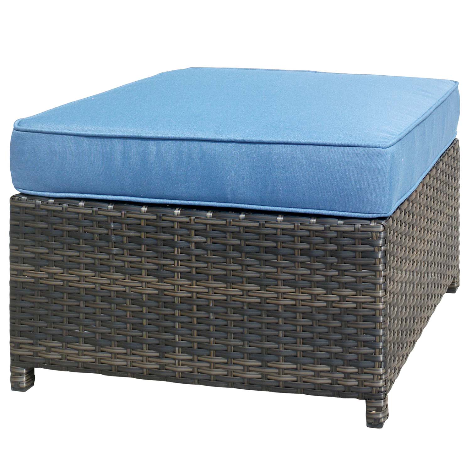 Ovios Outdoor Furniture Rimaru 3-Piece Patio Chair with Ottoman, No Assembly Required