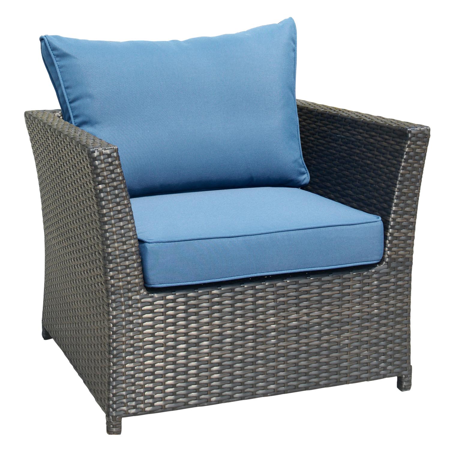 Ovios Patio Furniture Set Rimaru 6-Piece with 2 Pillows, No Assembly Required