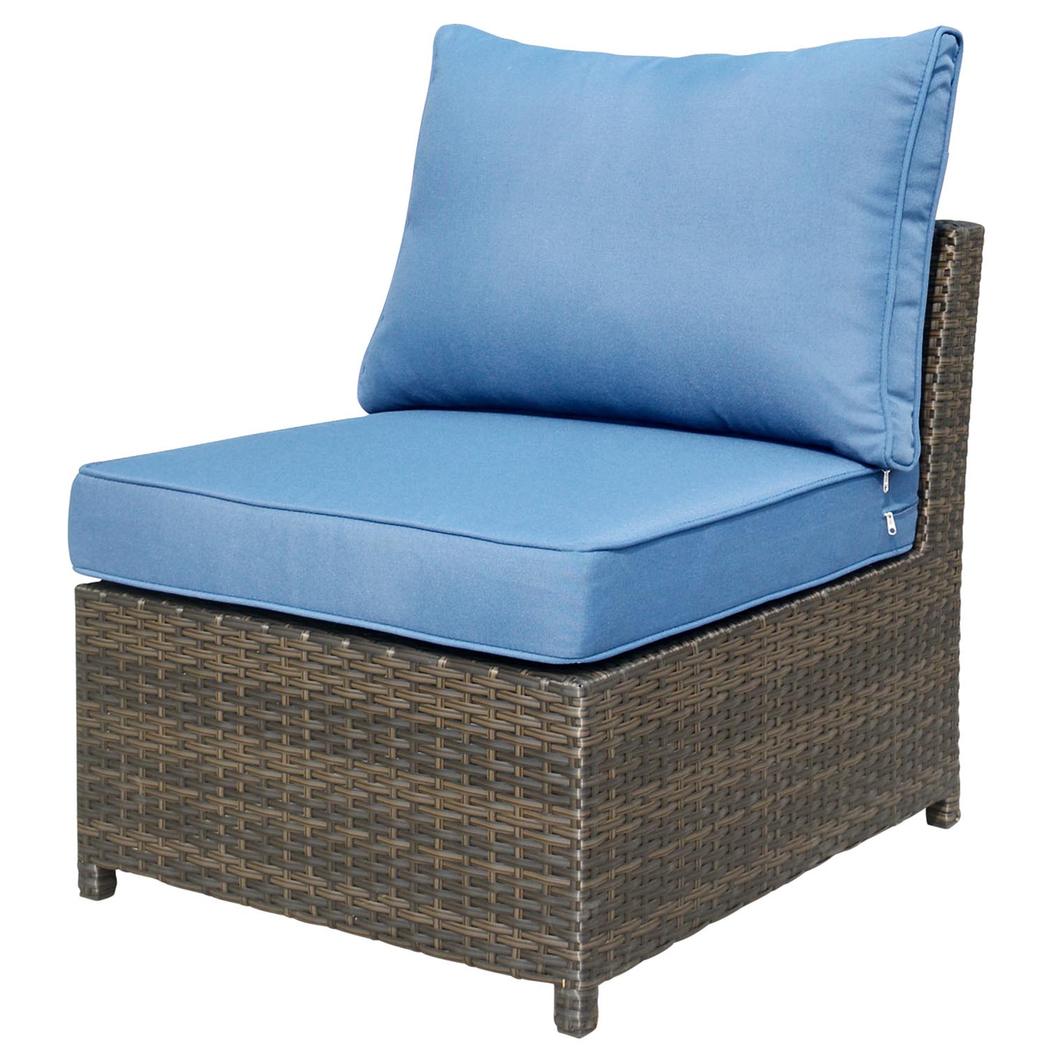Ovios Patio Furniture Set Rimaru 6-Piece with 2 Pillows, No Assembly Required
